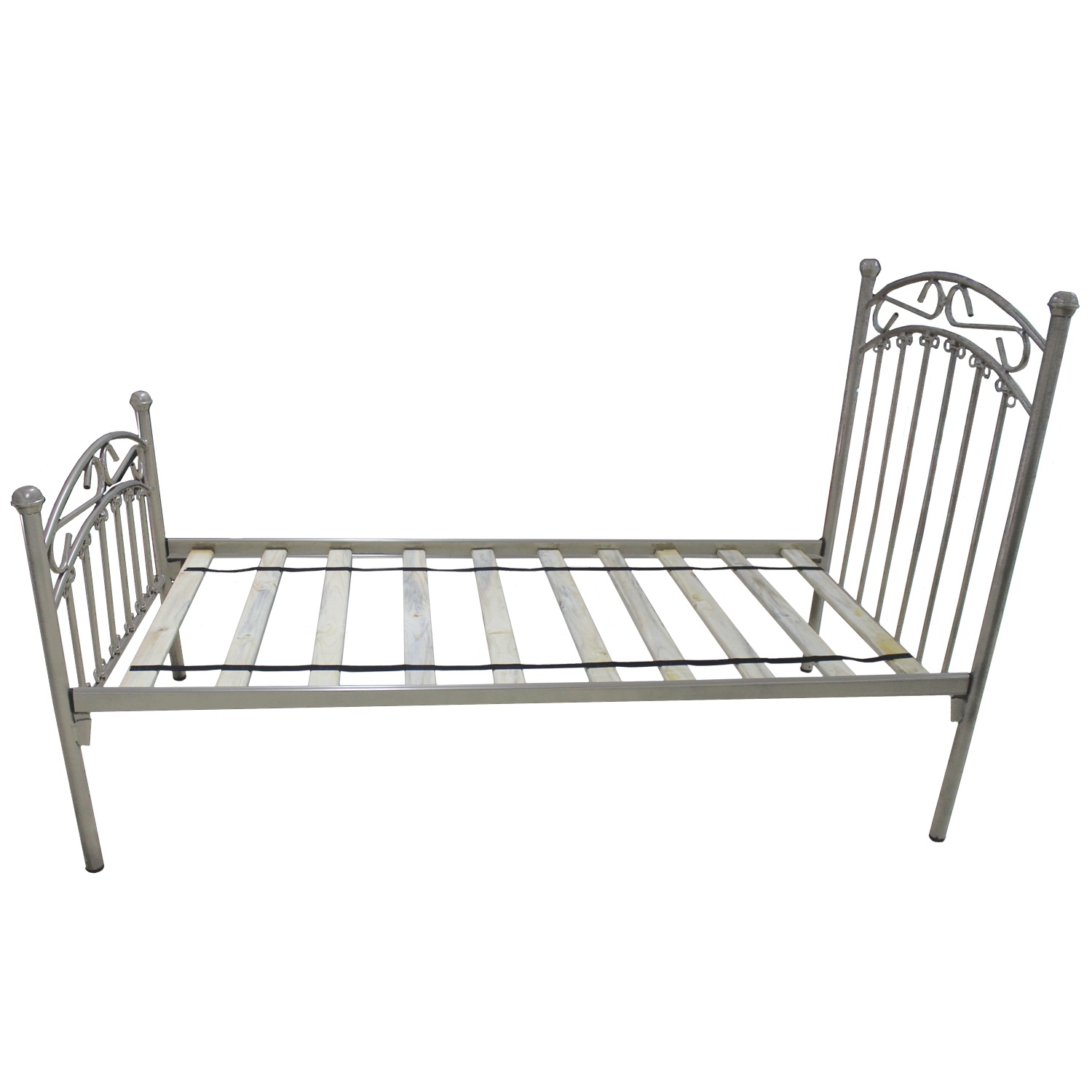 Cama metálica modelo victoria 1 ½ plaza