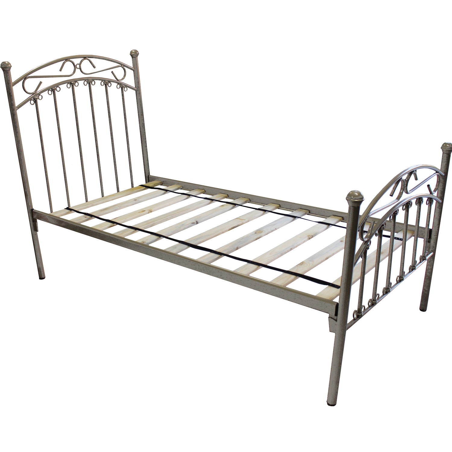 Cama metálica modelo victoria 1 ½ plaza