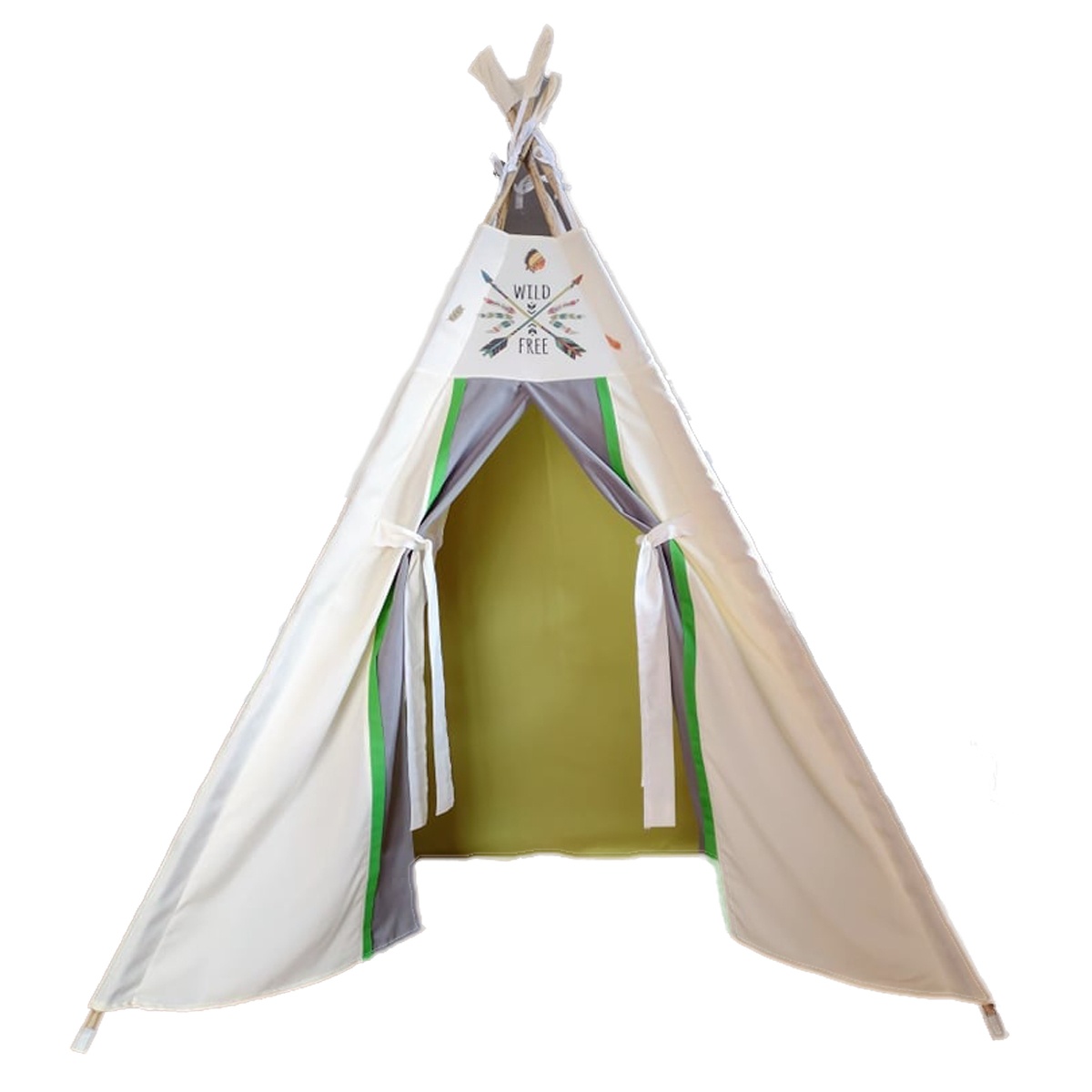 Carpa Tipi infantil color verde