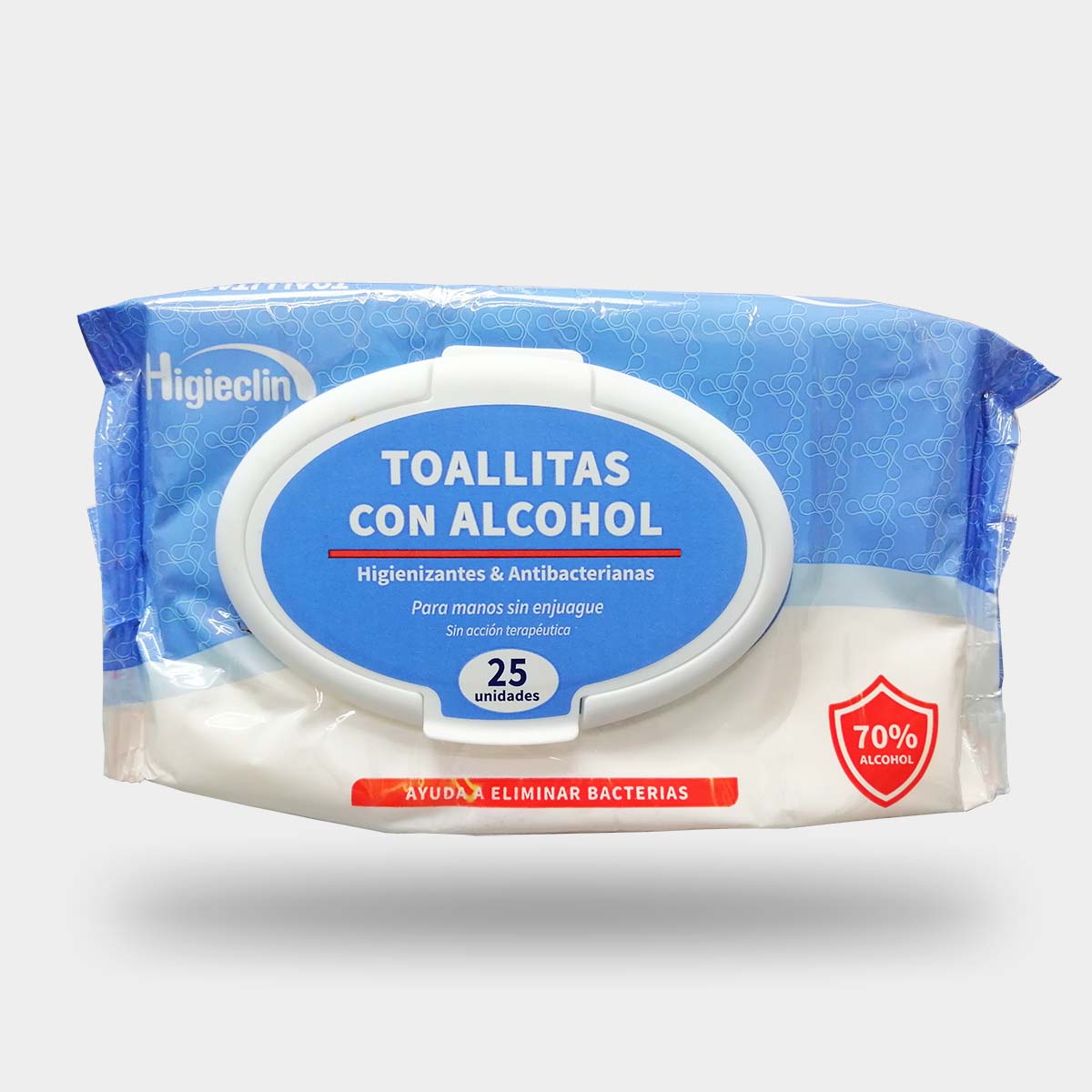 Toallas húmedas con alcohol