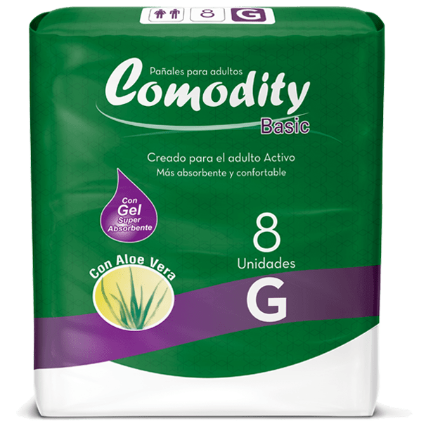 Pañal para adulto comodity basic Grande