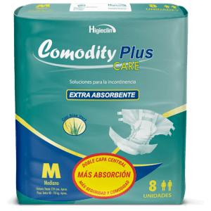 Pañal para adulto comodity Plus Mediano 8 und