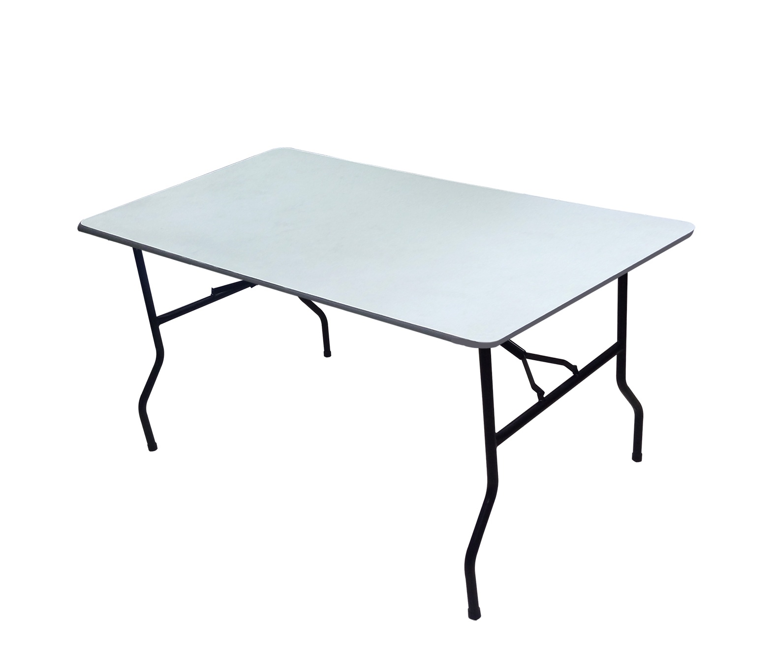 Mesa rectangular plegable para 6 personas