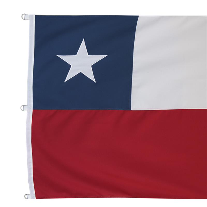 Bandera Chilena Bordada 60 x 90 cm