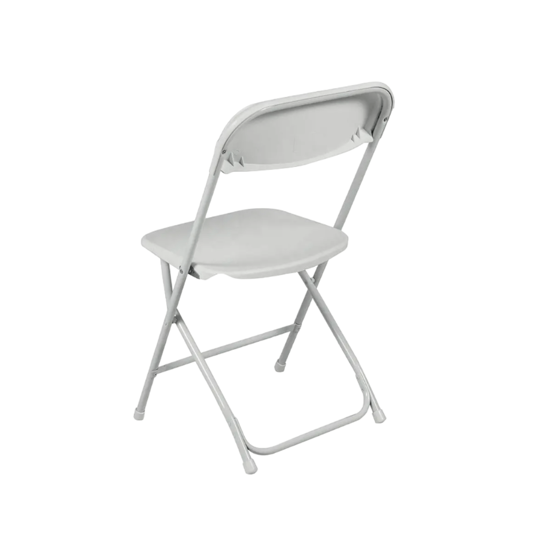 Silla Plegable Modelo Evento Refuerzo Simple Color Blanco, Fold Chile